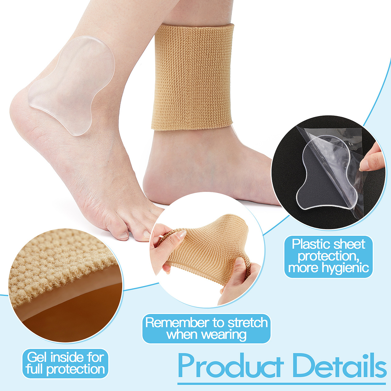 主图-凝胶袜脚踝凝胶盘(亚马逊)