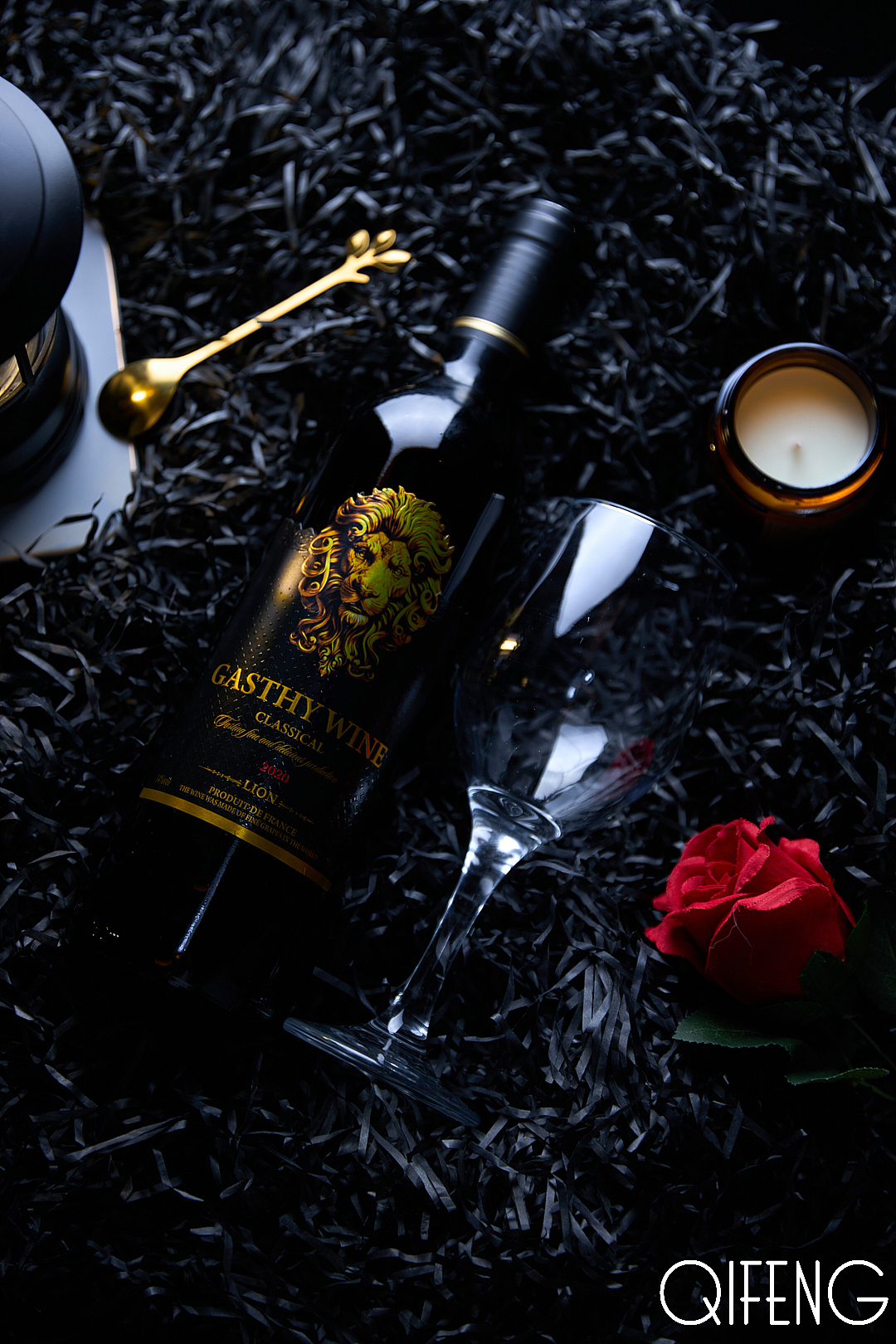 拍摄案例展示——红酒金狮「无修原图」