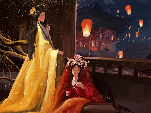 双笙（个人主页-ZNjg5MDQ1MTI=） - 艺术插画 - 站酷设计师奶茶er原创素材 - 站酷ZCOOL