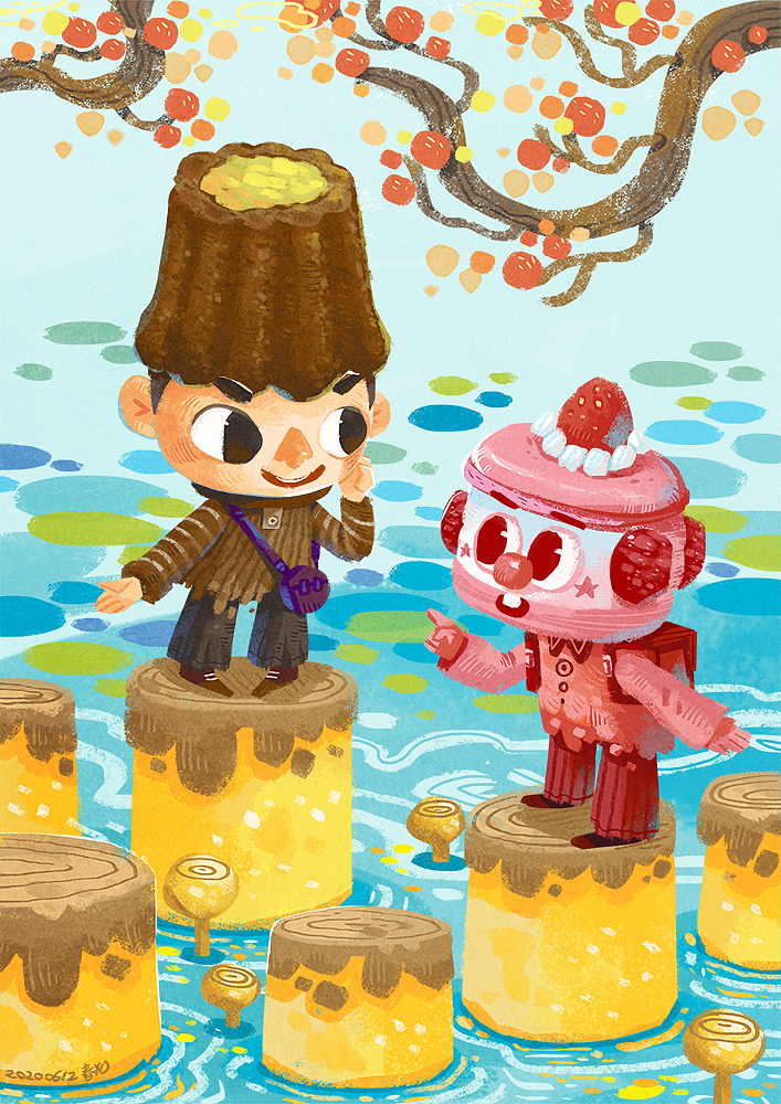 食物练习集合☆▁☆（图ZMzcxNzMzNTEy） - 儿童插画 - 站酷设计师我是春光原创素材 - 站酷ZCOOL