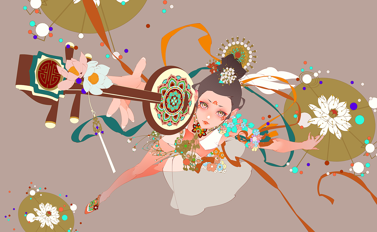 乾达婆（图ZMzcxNzM1NzU2） - 商业插画 - 站酷设计师北都Irina原创素材 - 站酷ZCOOL