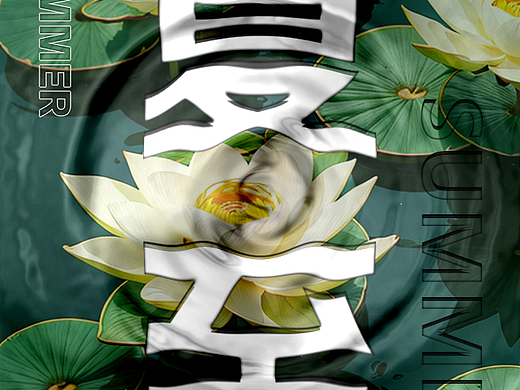 夏至海报/节气海报