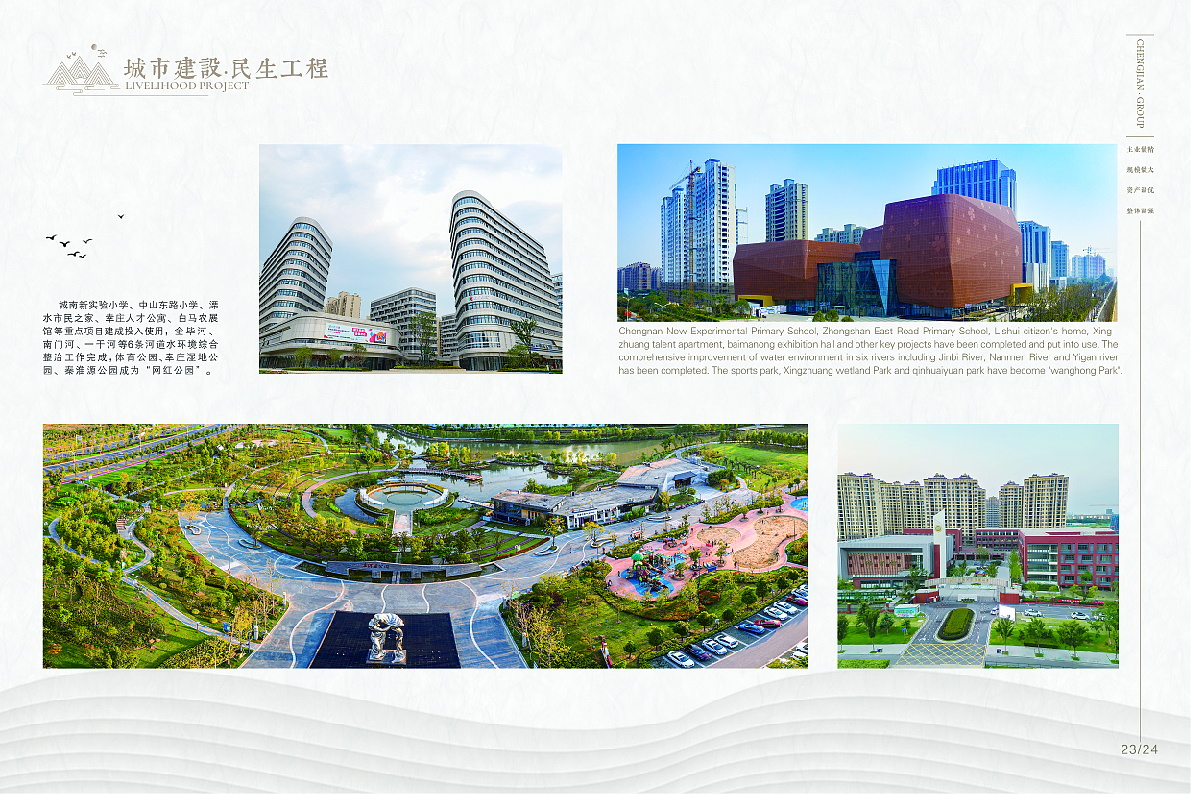 溧水城建集团宣传手册