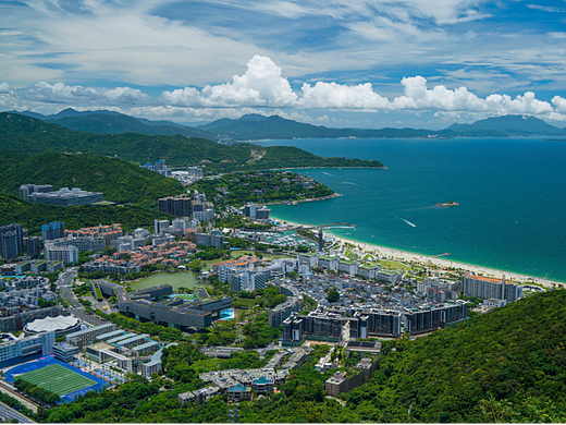 碧海蓝天深圳盐田大梅沙风景