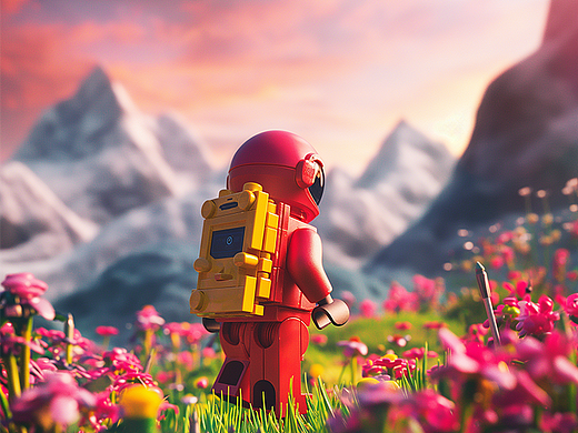 樂高風(fēng)格主題場景（個(gè)人主頁-ZNjg5MDcxMDQ=） - AI作品 - 站酷設(shè)計(jì)師Tongtong0131原創(chuàng)素材 - 站酷ZCOOL