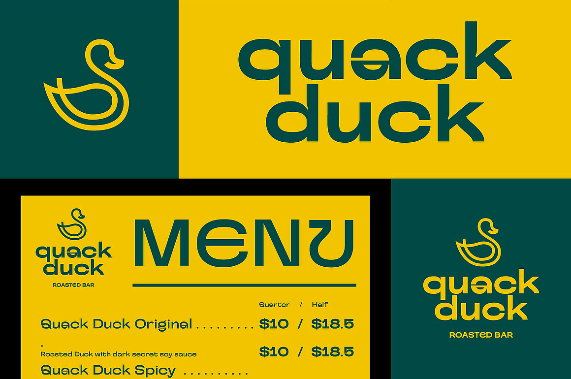 现代简约海报杂志画册标题排版无衬线英文字体家族