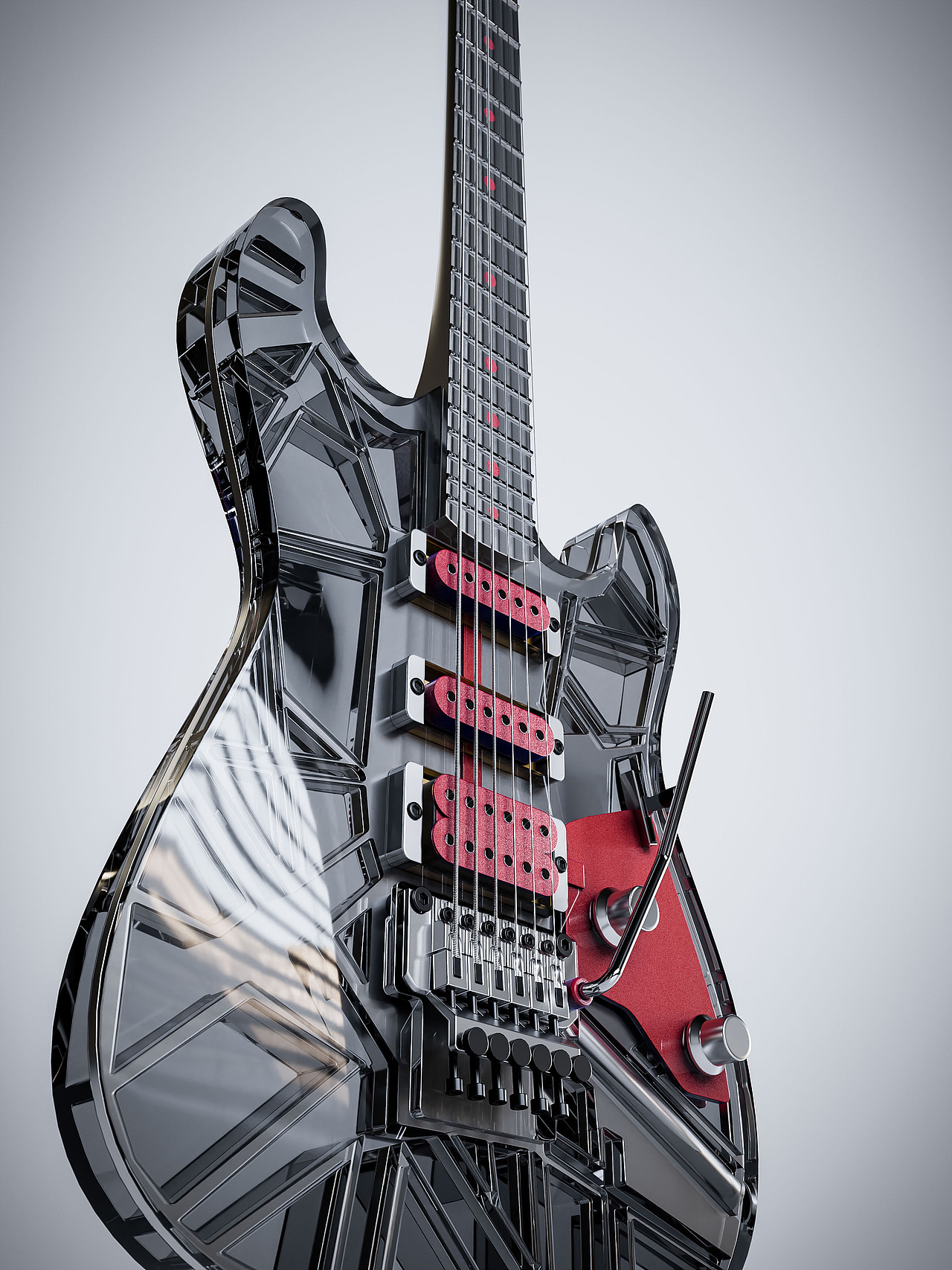 致敬Eddie Van Halen的电吉他