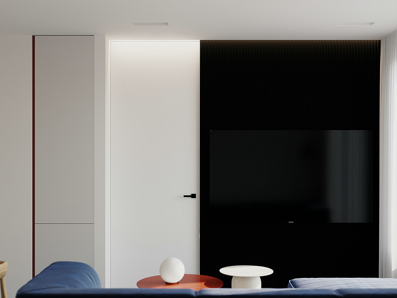 极简风,低饱和度的空间美学