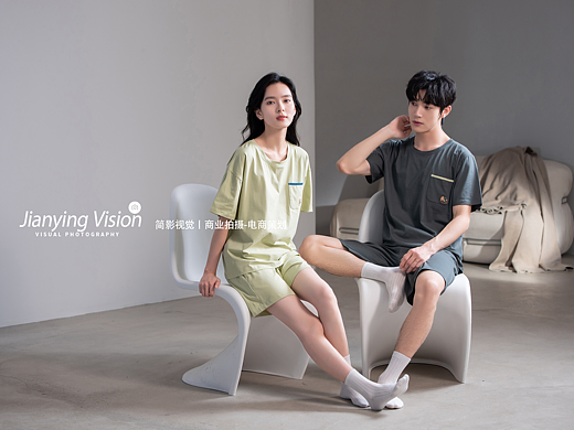 杭州情侣家居服摄影/睡衣拍摄/家居服摄影