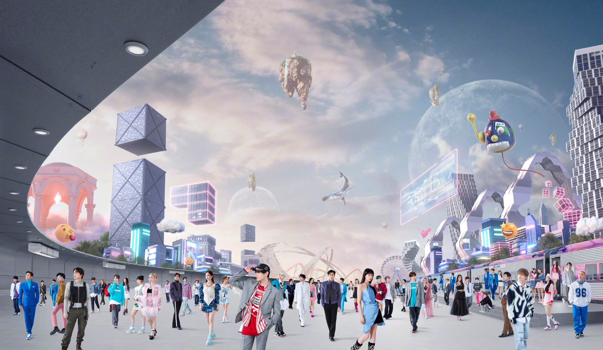 玩概念哪家强?深度解析:aespa如何以元宇宙品牌视觉步入Next Level