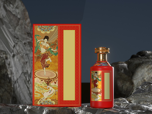 舞動(dòng)敦煌（個(gè)人主頁(yè)-ZNjg5MDkxMjg=） - 包裝 - 站酷設(shè)計(jì)師帥仔AAA原創(chuàng)素材 - 站酷ZCOOL