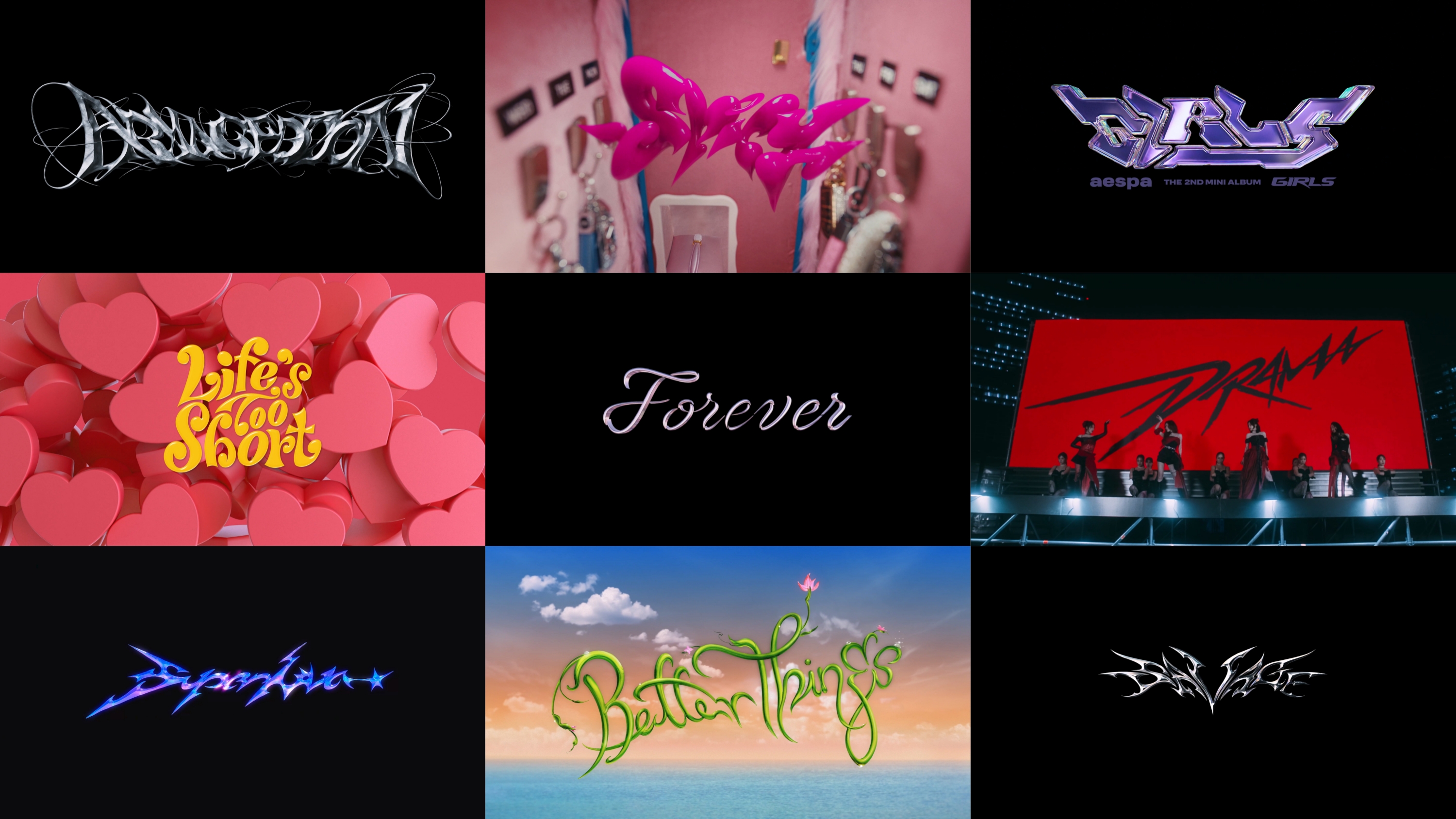 每首歌曲也有根据歌曲风格的专属符号