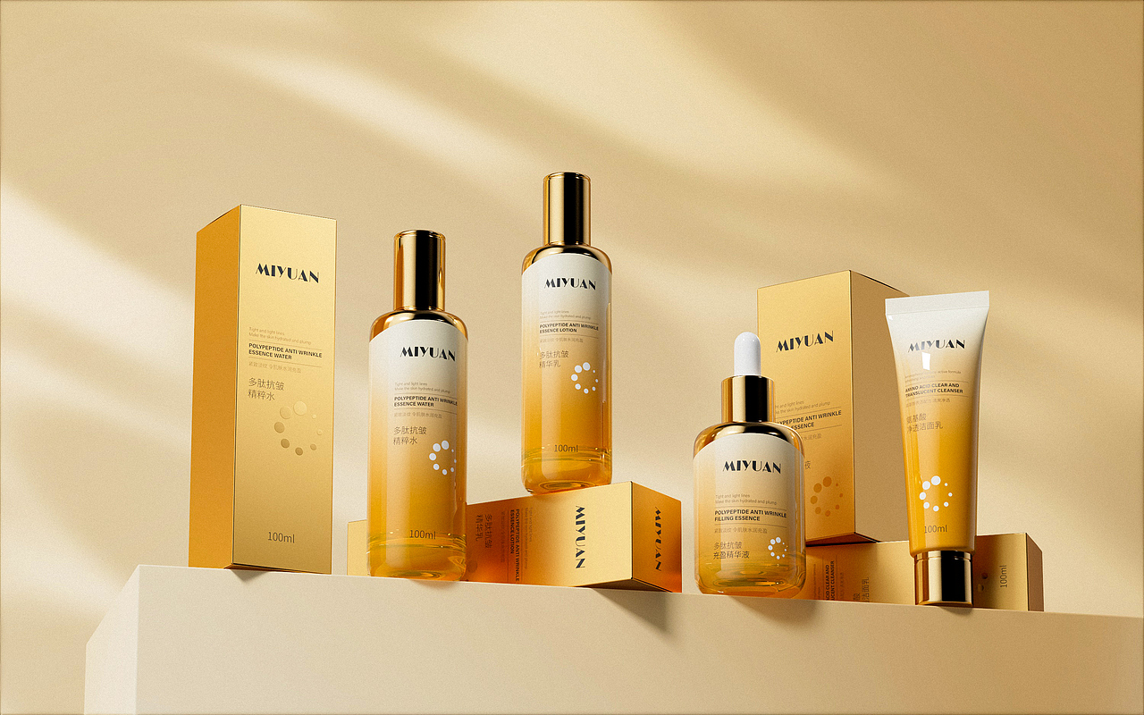 MIYUAN-护肤系列包装设计（图ZMzcxNzgwMTIw） - 包装 - 站酷设计师玉树LINGFENG原创素材 - 站酷ZCOOL