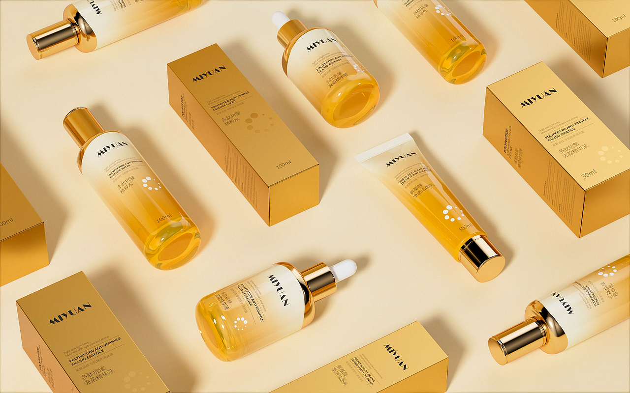 MIYUAN-护肤系列包装设计（图ZMzcxNzgwMTc2） - 包装 - 站酷设计师玉树LINGFENG原创素材 - 站酷ZCOOL