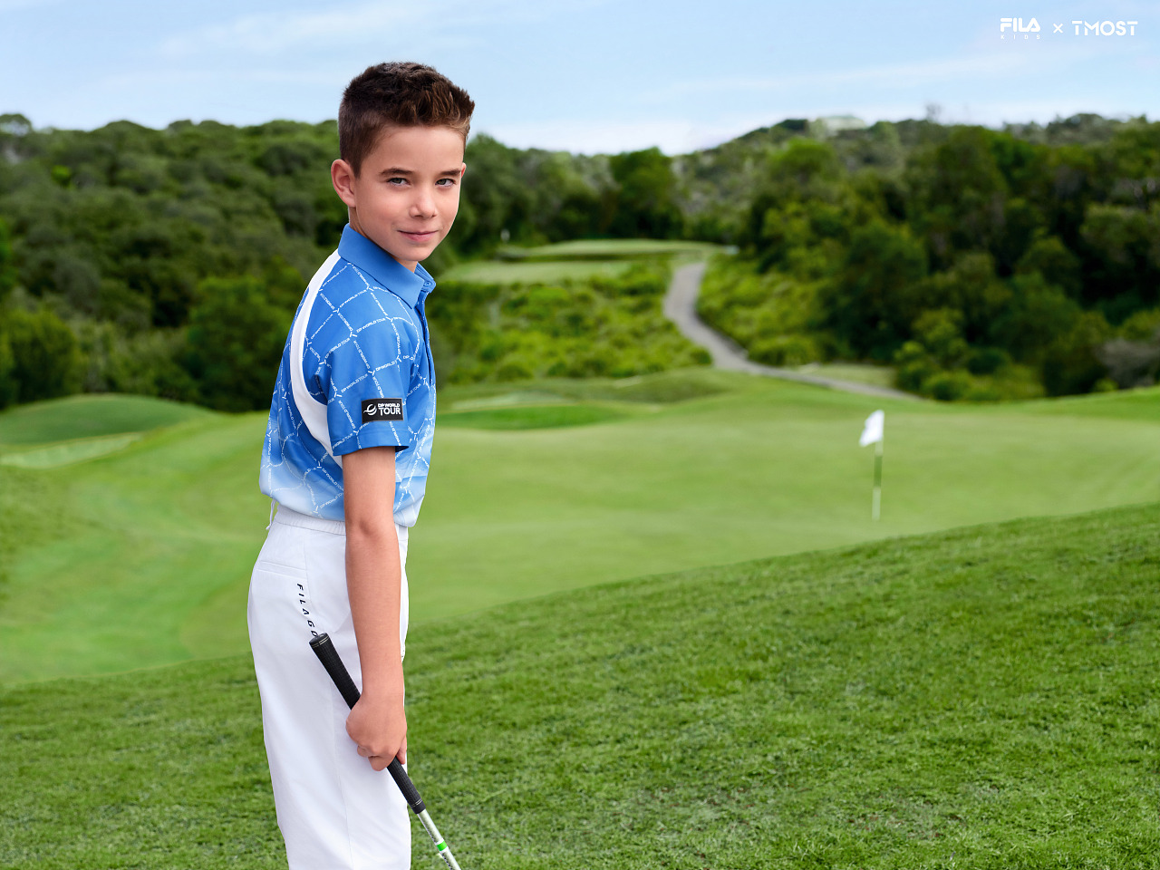 FILA高尔夫球形象拍摄分享 |  青少年高尔夫系列