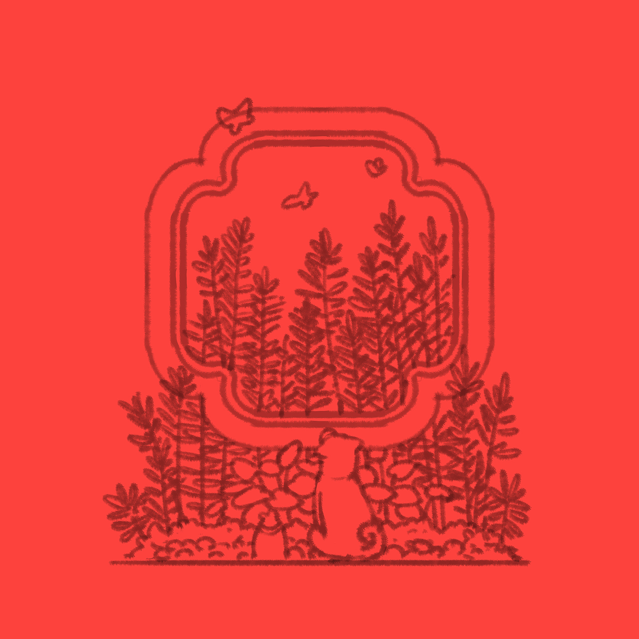 好奇怪的花窗-合集（图ZMzcxNzgyNjc2） - 商业插画 - 站酷设计师oRETRYo原创素材 - 站酷ZCOOL