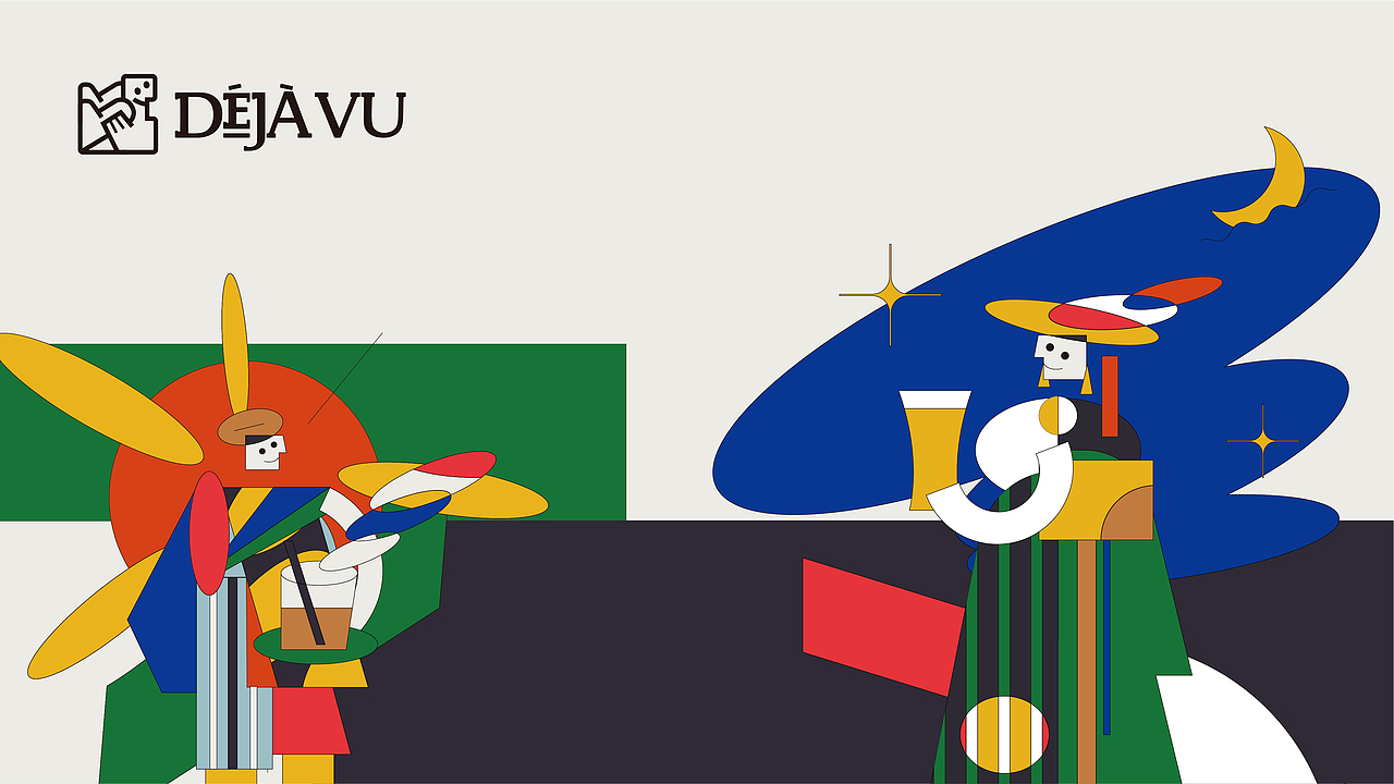 DEJAVU | 毕加索喜欢的日咖夜酒(图ZMzcxNzg1Mzg4) - 品牌 - 站酷设计师V14TEAM原创素材 - 站酷ZCOOL