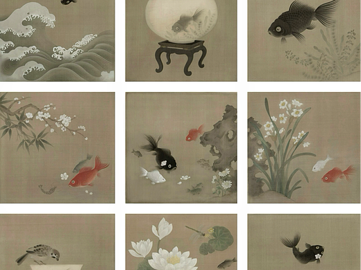 #2024青春答卷# 《鱼跃庭隅》