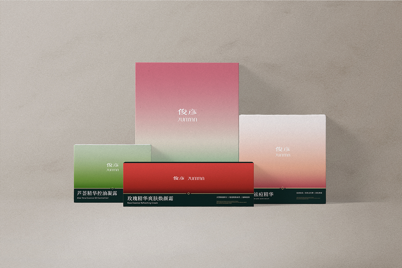 男士护肤品牌全案----俊彦JUNYAN（图ZMzcxNzkwMDMy） - 品牌 - 站酷设计师侧截面品牌设计原创素材 - 站酷ZCOOL