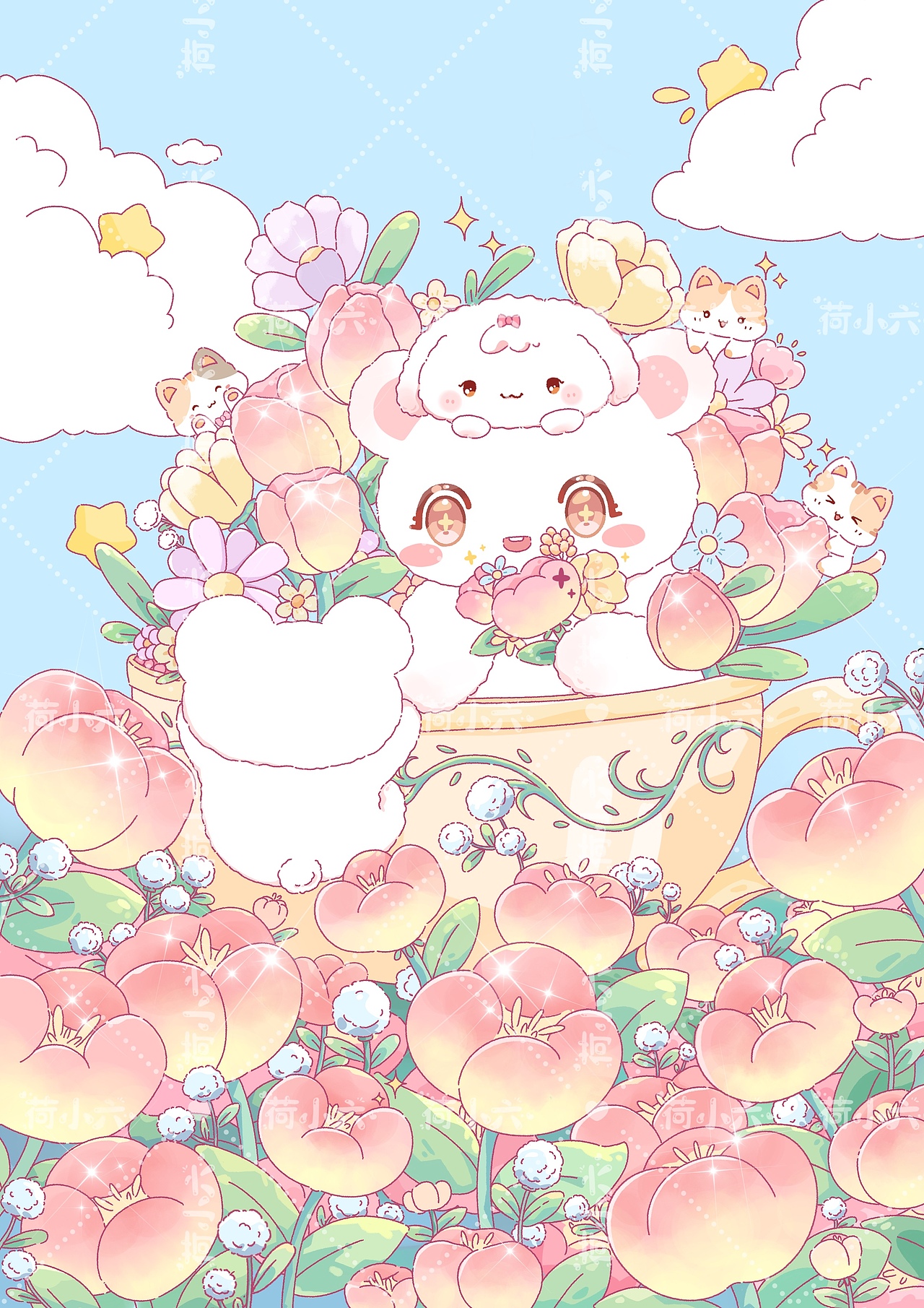 插画小场景