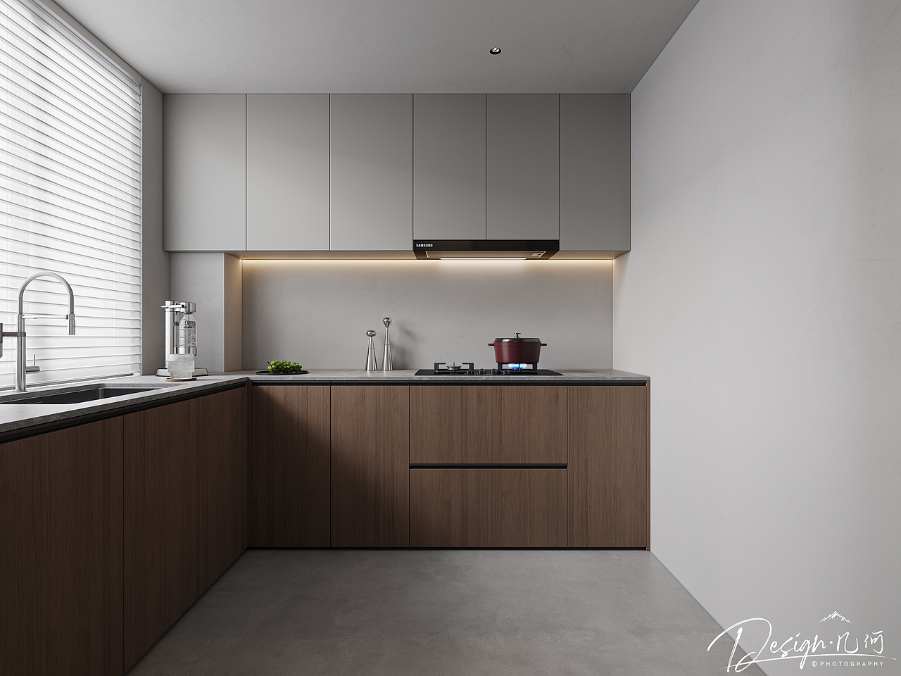 几何空间视觉表现 | 星海国际现代客餐厅（日景）（图ZMzcxNzkzODgw） - 家装设计 - 站酷设计师几何空间彡原创素材 - 站酷ZCOOL