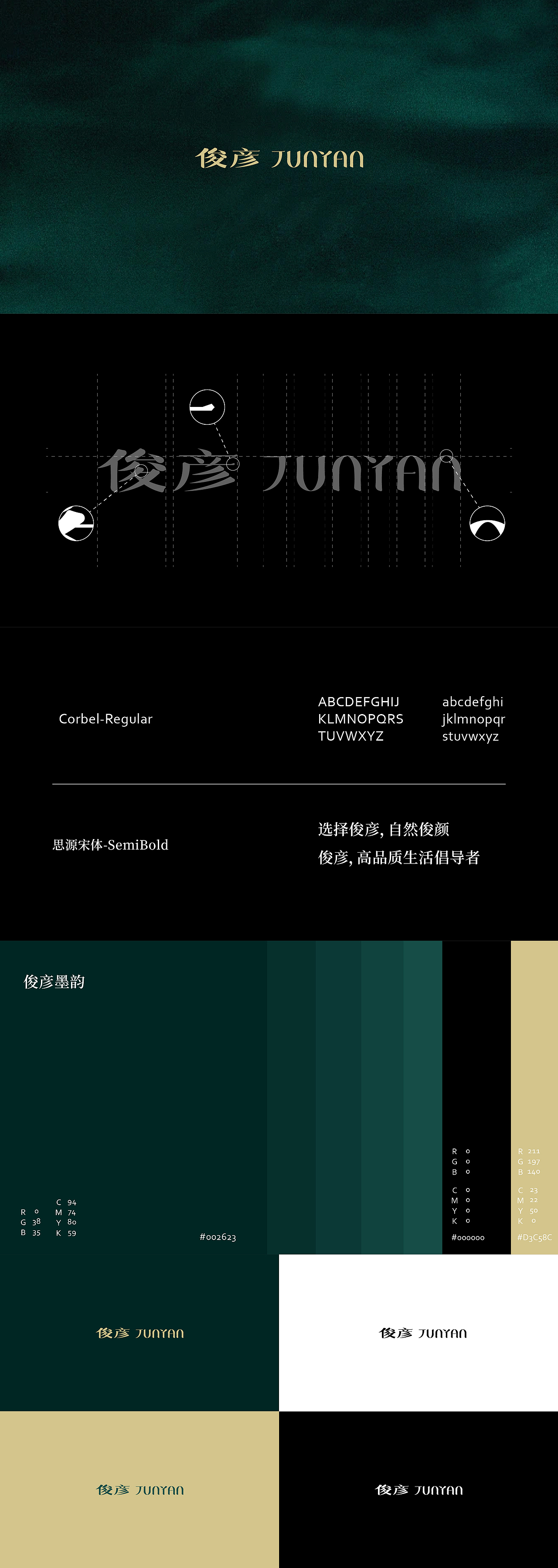 男士护肤品牌全案----俊彦JUNYAN（图ZMzcxNzk2NjQw） - 品牌 - 站酷设计师侧截面品牌设计原创素材 - 站酷ZCOOL