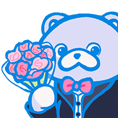奶盐熊 插画与表情包