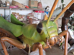 大型仿真昆虫模型出租出售亚马逊昆虫主题展厂家资源