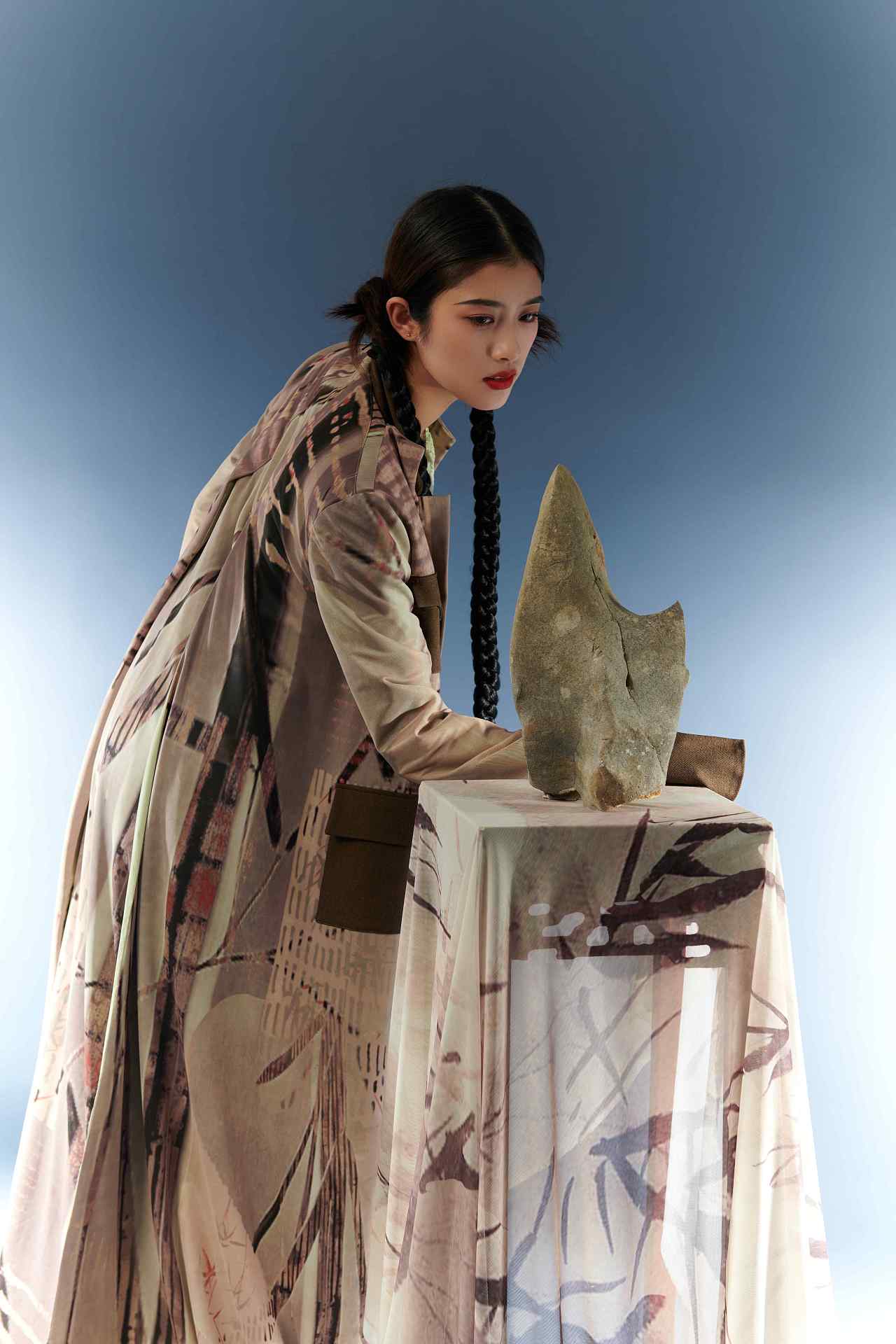 #2024青春答卷#《竹韵幻境》（图ZMzcxODIzMjcy） - 传统/民族服饰 - 站酷设计师苏州大学艺术学院原创素材 - 站酷ZCOOL