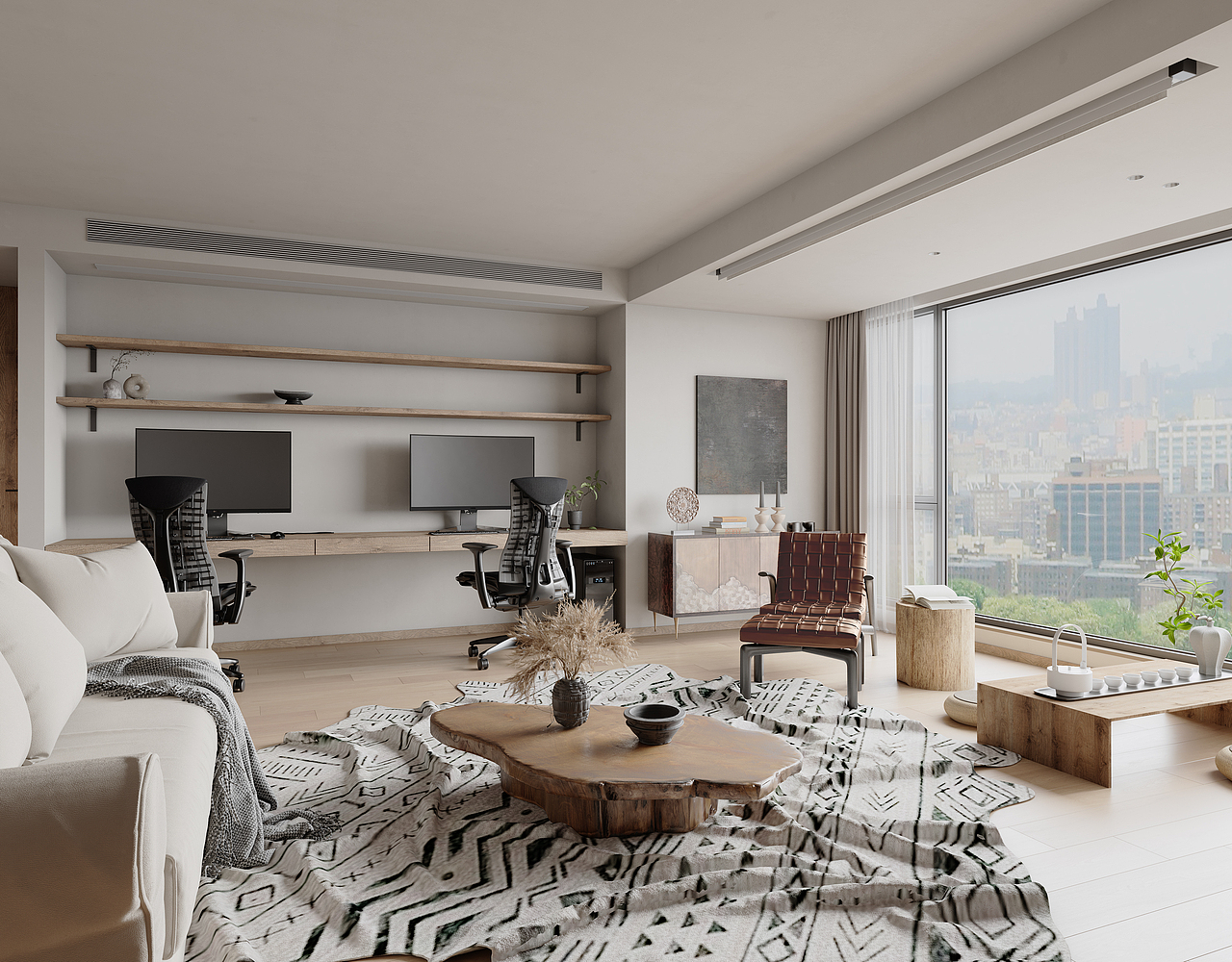 形道设计丨金源府（图ZMzcxODMzOTUy） - 家装设计 - 站酷设计师形道空间设计原创素材 - 站酷ZCOOL