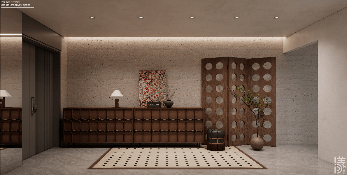 Young设计 | 美式复古碰撞多元审美，打造都市中的艺术宅邸