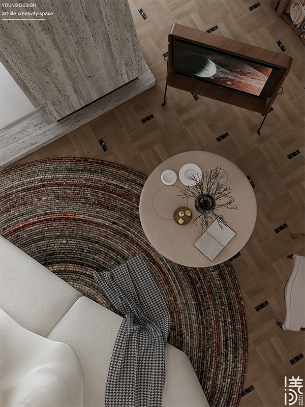 Young设计 | 美式复古碰撞多元审美，打造都市中的艺术宅邸