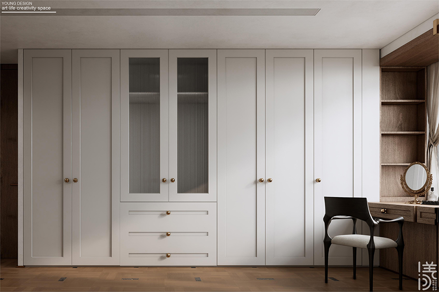 Young设计 | 美式复古碰撞多元审美，打造都市中的艺术宅邸