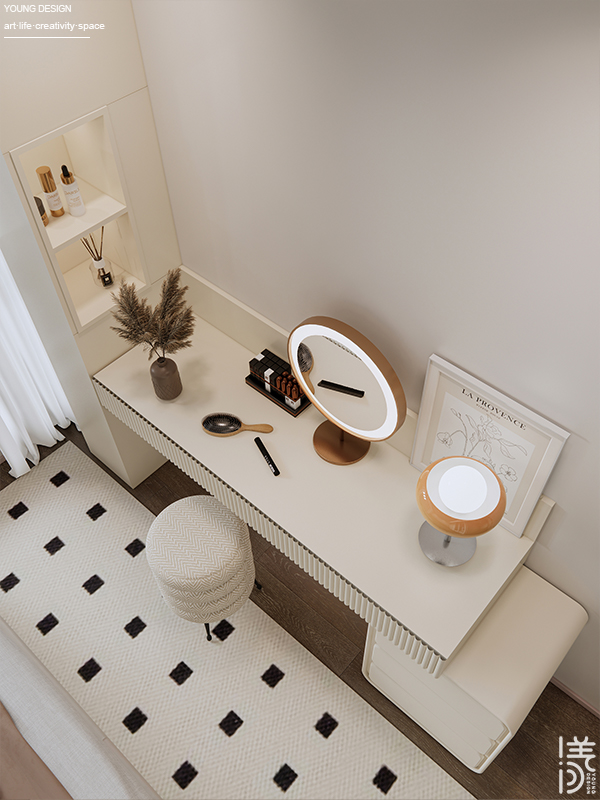 Young设计 | 甜而不腻的奶油风，以温柔弧面打开高质量的治愈独居生活~