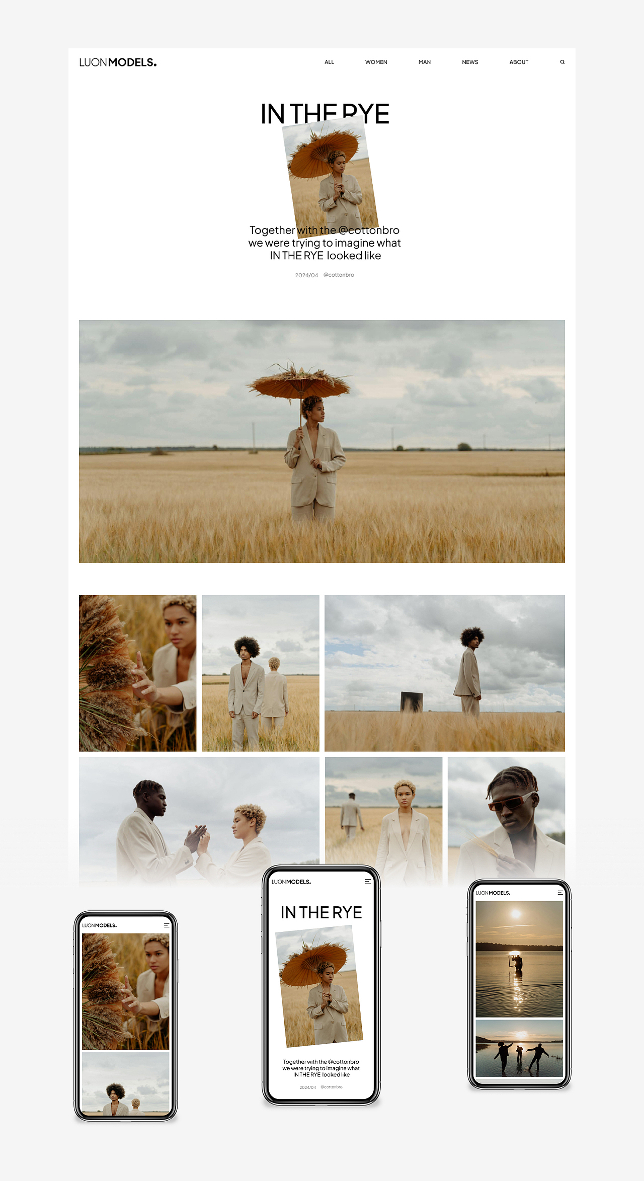 模特品牌官网 - Models Website