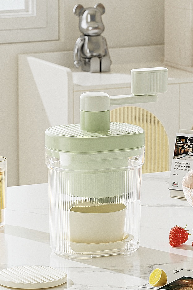 梦研社—手摇碎冰机外观结构设计