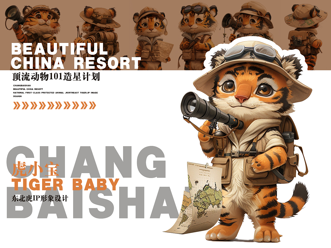 白云山顶流动物——虎小宝