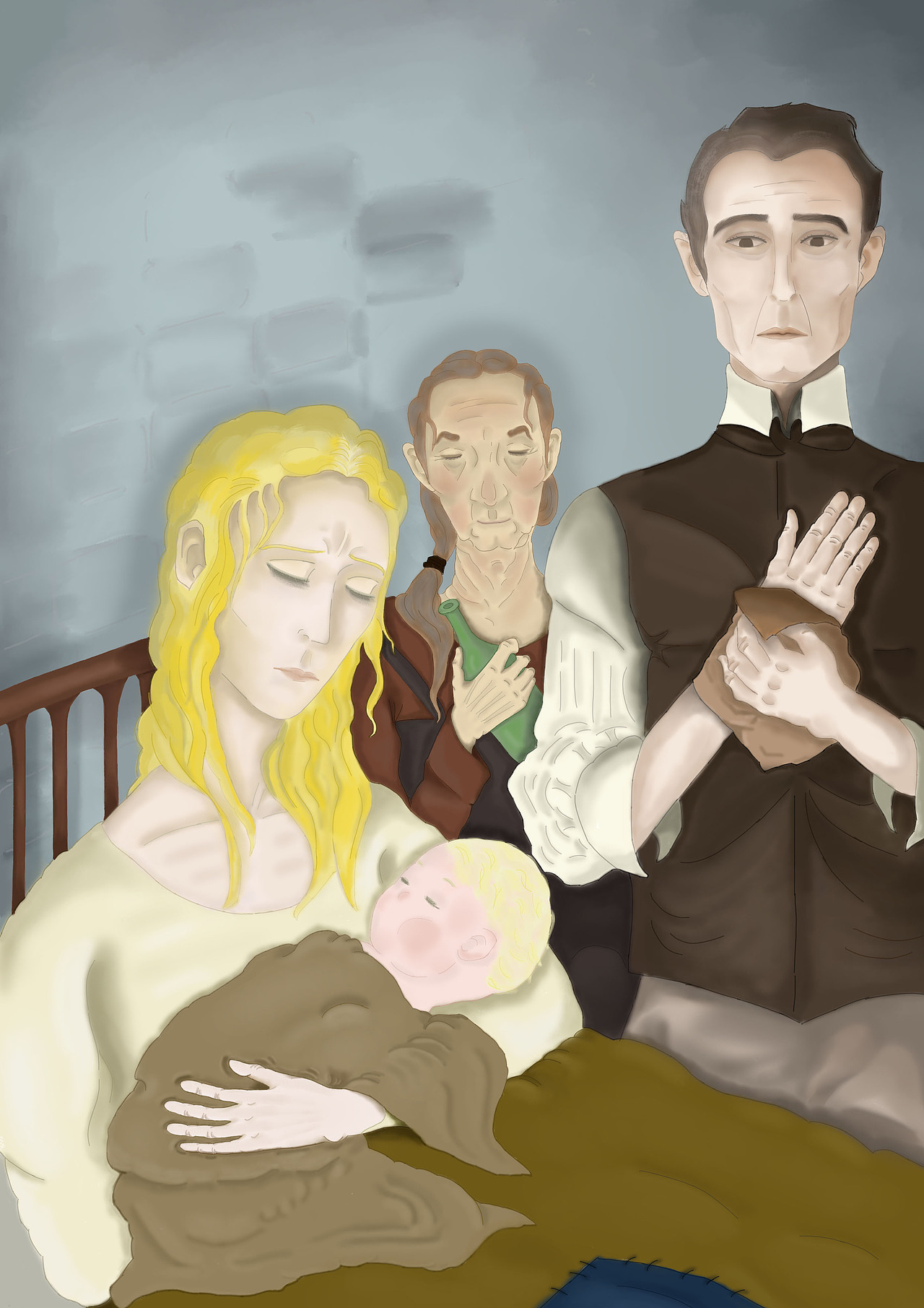 查理斯狄更斯小说《雾都孤儿》儿童插画-1