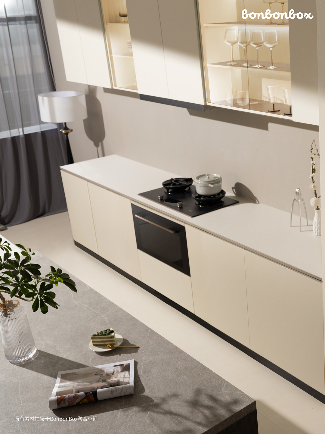 高端厨房造景 I 客片分享 I 方太智感水伺服热水器平面（图ZMzcxODcyNjYw） - 环境/建筑摄影 - 站酷设计师BonBonBox空间原创素材 - 站酷ZCOOL