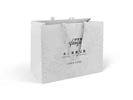 美妆花纹面膜手提袋设计