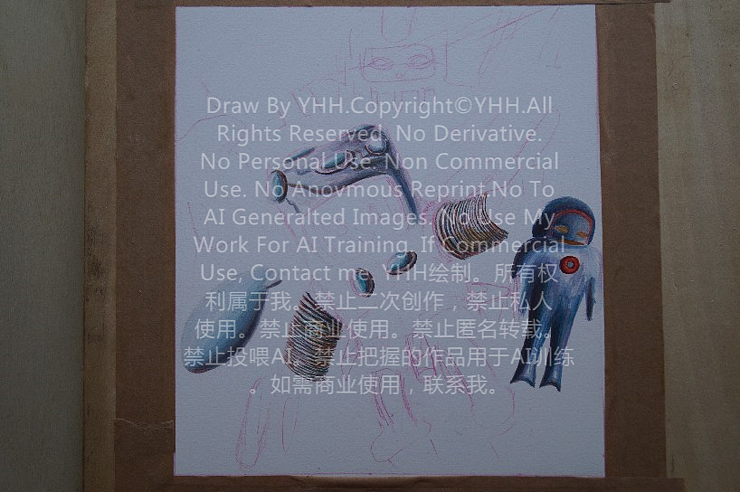 潜入大海，捉阿努机咪儿（图ZMzcxODg1NDAw） - 新锐潮流插画 - 站酷设计师YHHdaren原创素材 - 站酷ZCOOL
