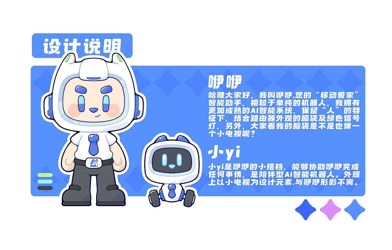 移动爱家IP设计