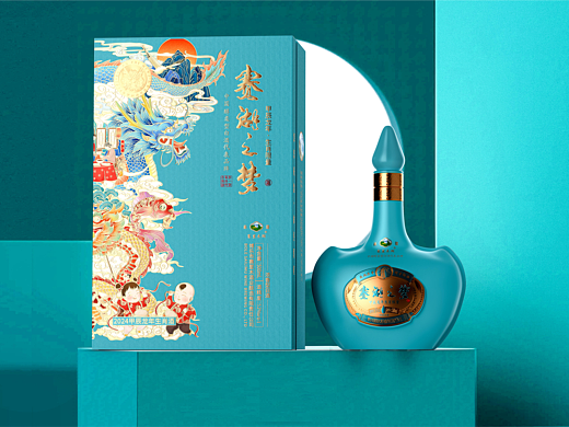 赛湖之梦·龙年生肖纪念白酒