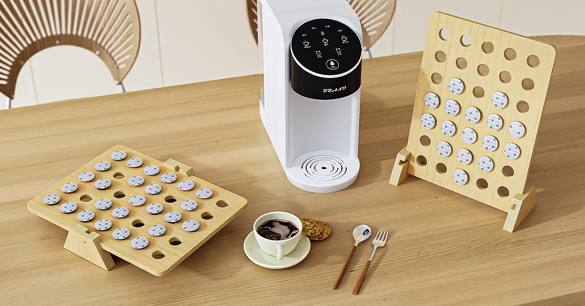 日常渲染——咖啡胶囊架渲染