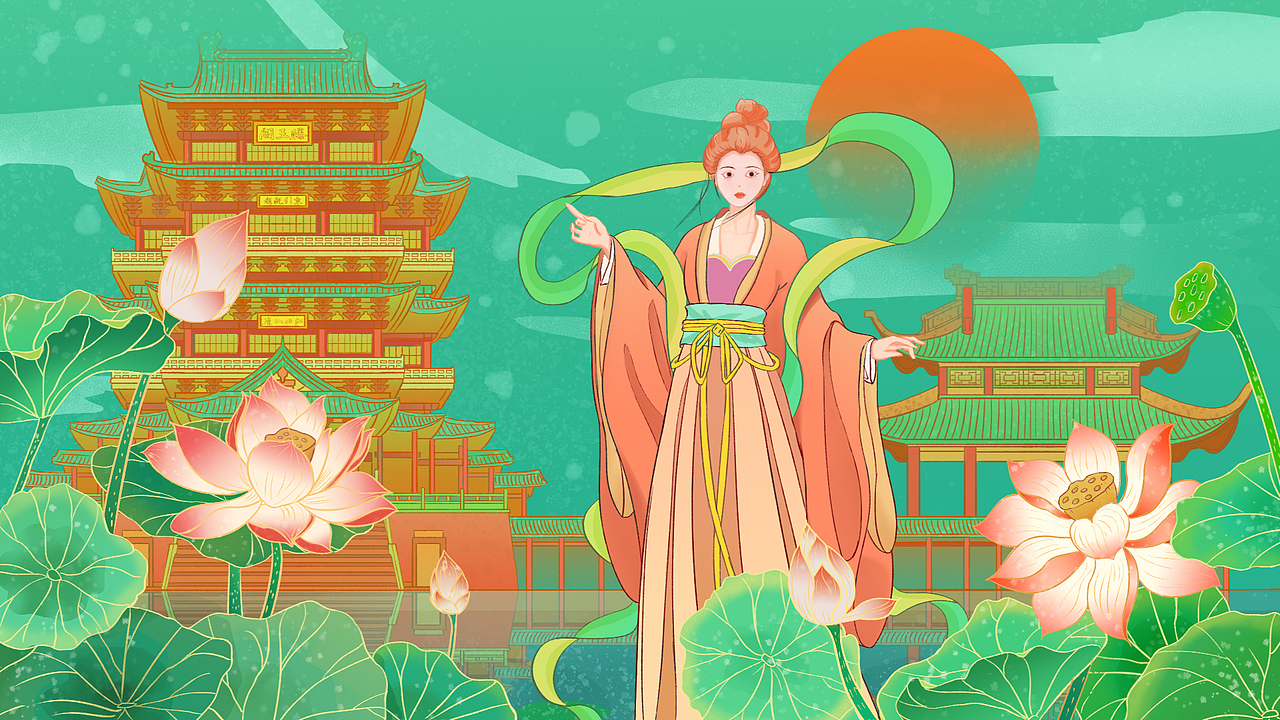 十大历史文化名楼（图ZMzcxODk3MTcy） - 商业插画 - 站酷设计师是碗呀原创素材 - 站酷ZCOOL