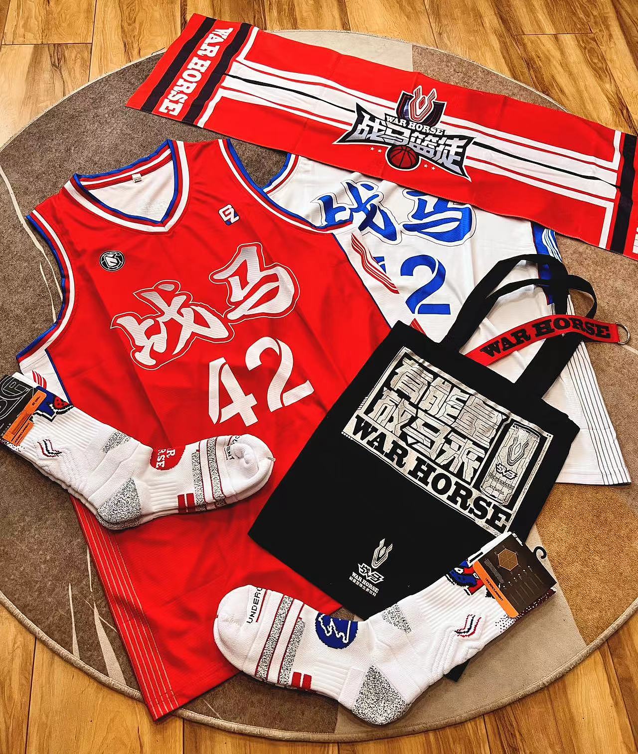 战马2024战码之王接头篮球插画 街球美漫写实