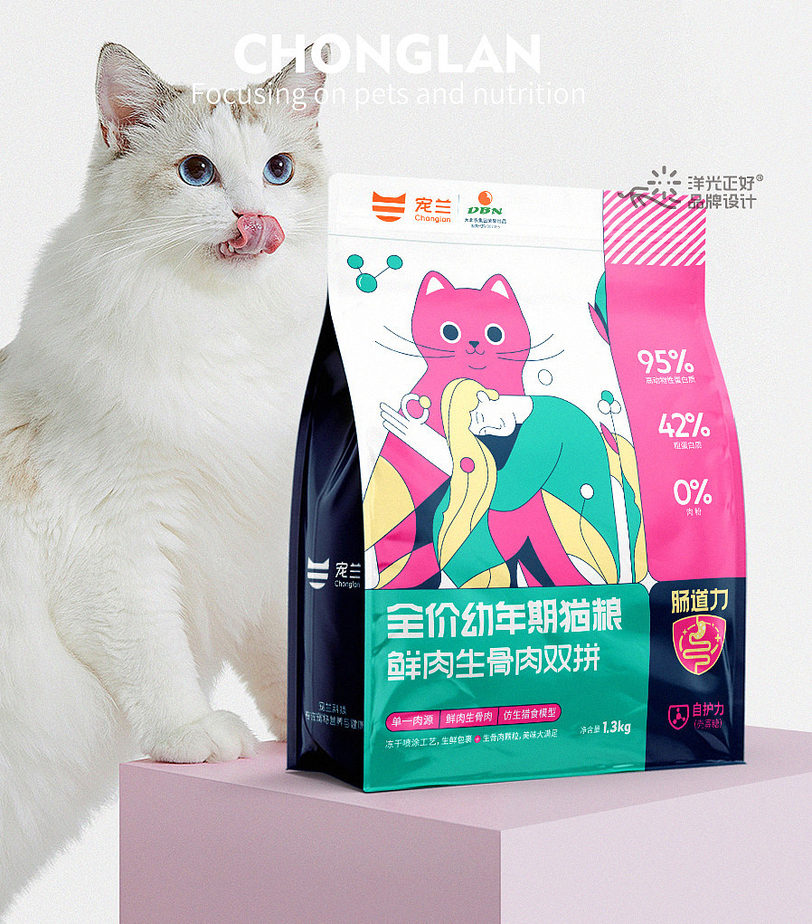 猫粮包装 猫粮包装设计 狗粮包装 宠物包装 宠物vi设计