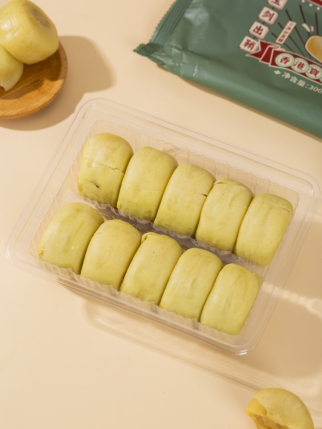 有间|香港宝芝林冰淇淋芋泥绿豆饼