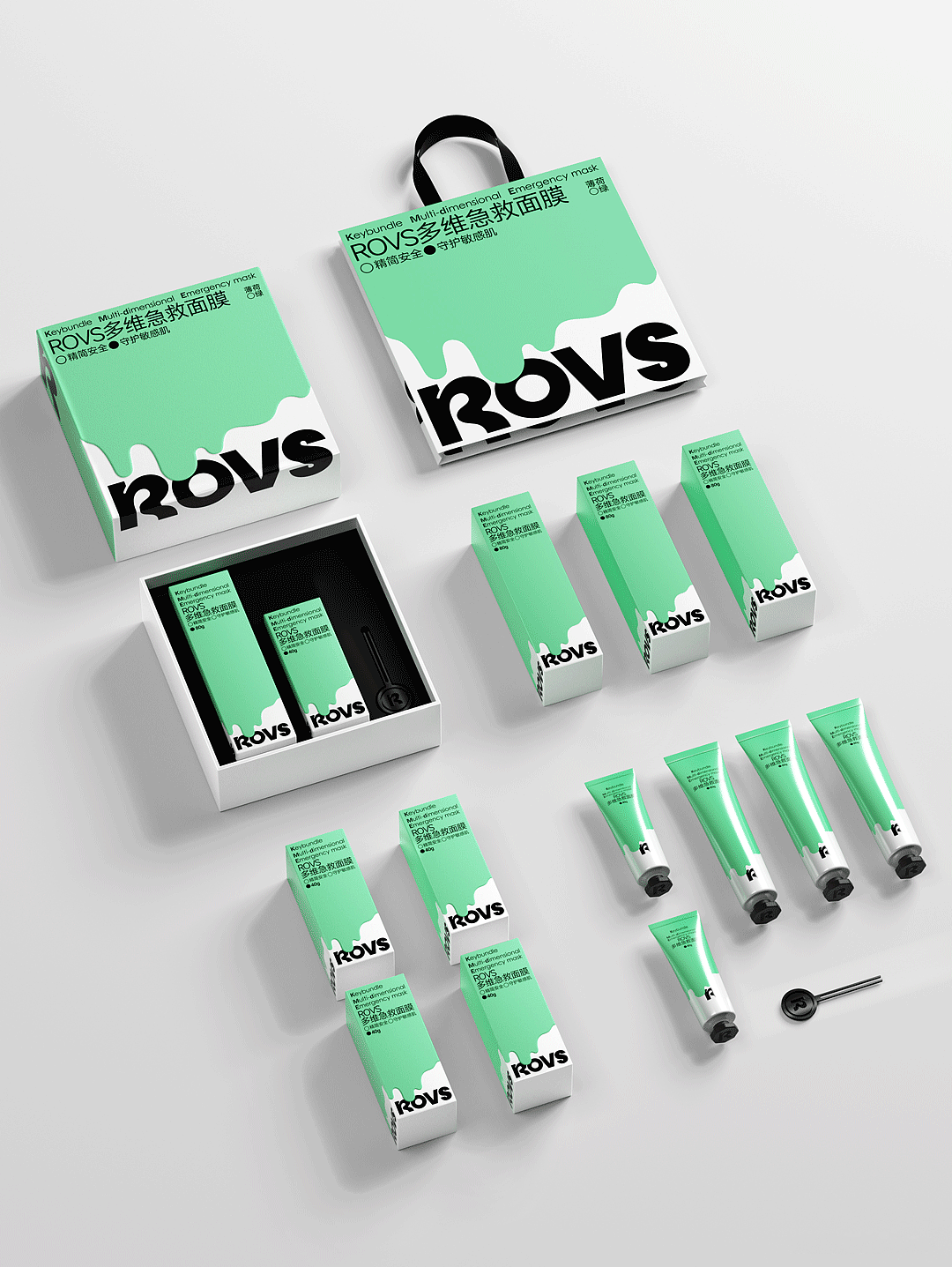 ROVS × 点一 | 品牌视觉识别&系列包装设计（图ZMzcxOTA0MTQ4） - 品牌 - 站酷设计师点一品牌设计原创素材 - 站酷ZCOOL