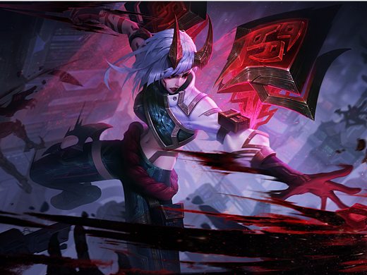 英雄联盟-卡莎同人（个人主页-ZNjg5MjM5MDA=） - 游戏原画 - 站酷设计师VortexStudio原创素材 - 站酷ZCOOL